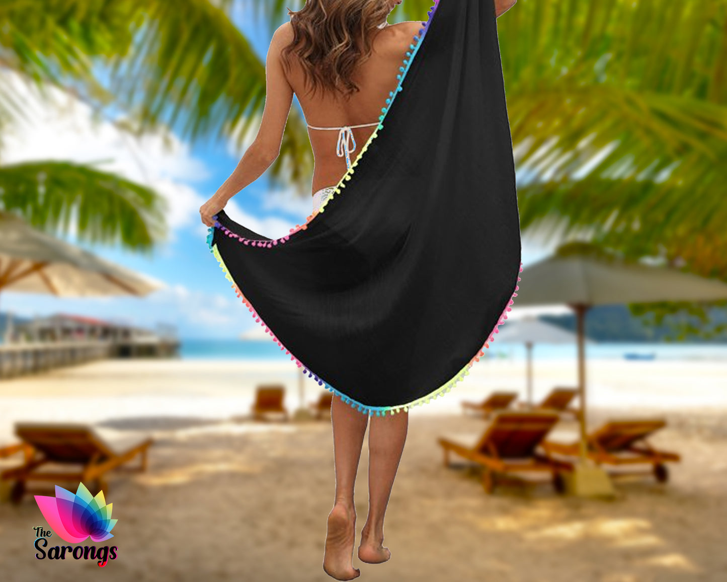 Solid Summer Beach Cover Up