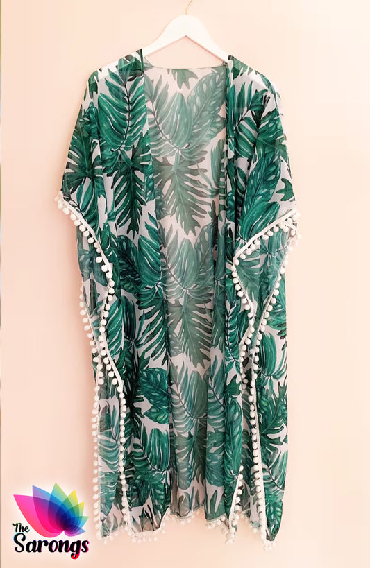 Tropical Themed Swim Cover ups